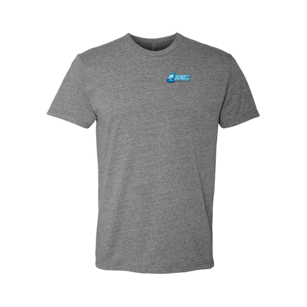 Best On Tour Front and Back Tee, Gray